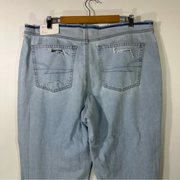 NWT American Eagle Low-Rise '90s Straight Jean Cool Classic - Picture 8 of 14